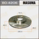 Диск тормозной Masuma BD-4206