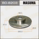 Диск тормозной Masuma BD-8203