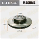 Диск тормозной Masuma BD-8502