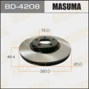 Диск тормозной Masuma BD-4208