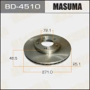 Диск тормозной Masuma BD-4510