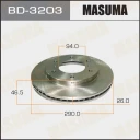 Диск тормозной Masuma BD-3203