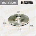 Диск тормозной Masuma BD-1228