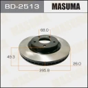 Диск тормозной Masuma BD-2513