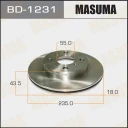 Диск тормозной Masuma BD-1231
