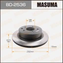 Диск тормозной Masuma BD-2536