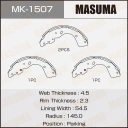 Колодки тормозные барабанные Masuma MK-1507