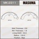 Колодки тормозные барабанные Masuma MK-2311