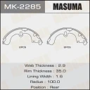 Колодки тормозные барабанные Masuma MK-2285