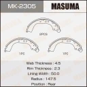 Колодки тормозные барабанные Masuma MK-2305