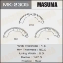 Колодки тормозные барабанные Masuma MK-2305
