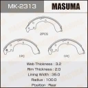 Колодки тормозные барабанные Masuma MK-2313