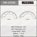 Колодки тормозные барабанные Masuma MK-2338