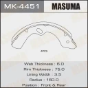 Колодки тормозные барабанные Masuma MK-4451