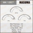 Колодки тормозные барабанные Masuma MK-1267