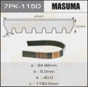 Ремень поликлиновой Masuma 7PK-1150