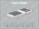 Фильтр салона угольный LYNXauto LAC-1306C