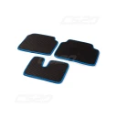 Коврики салона ВАЗ 2121 материал EVA черный/синий "CS-20"