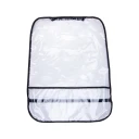 Защита спинки сиденья "SKYWAY" органайзер ПВХ (прозрачный, карман 60*50 см)