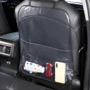 Защита спинки сиденья "SKYWAY" органайзер ПВХ (прозрачный, карман 60*50 см)
