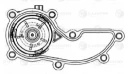 Термостат Audi Q7 (06-)/A6 (C7) (11-) 3.0T (с корпусом) Luzar LT 1803