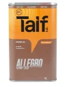 Моторное масло Taif Allegro 0W-20 синтетическое 1 л