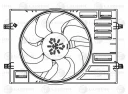 Электровентилятор охлаждения Skoda Octavia A7 (13-)/VW Tiguan II (16-) 1.8T/2.0T (с кожухом) Luzar L