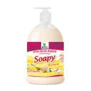 Жидкое крем-мыло AVS Clean&Green Soapy увлажняющее Ваниль со сливками 1 л