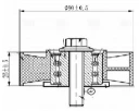 Ролик приводного ремня опорный (6PK) TRIALLI CM 5507