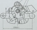 Суппорт тормозной задний левый TRIALLI CF 032103