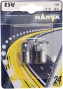 Лампа подсветки Narva 17181B2 R5W 24V 5W блистер 2 шт., 2