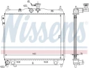 NS67495_РАДИАТОР СИСТЕМЫ ОХЛАЖДЕНИЯ! МКПП\ HYUNDAI GETZ 1.1/1.3/1.6 02> Nissens 67495