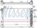 NS67162_РАДИАТОР СИСТЕМЫ ОХЛАЖДЕНИЯ!\ MB S204 3.0CDI 07> Nissens 67162