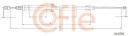 Трос стояночного тормоза задн RENAULT LAGUNA III-MEGANE III 2007- Cofle 92.10.6792