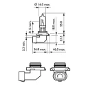 Лампа галогенная Philips 9005PRB1