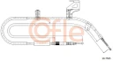 Трос стояночного тормоза AUDI: A6 RH 98- 1958/1705 mm Cofle 92.10.7585