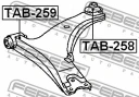 Сайлентблок задний переднего рычага (арт. TAB258)
