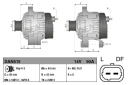 Генератор Denso DAN515