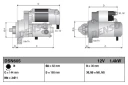 Стартер Denso DSN605