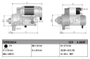 Стартер Heavy duty Denso DSN2024