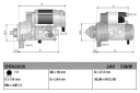 Стартер Heavy duty Denso DSN2005