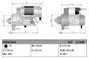 Стартер Heavy duty Denso DSN2046