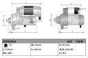 Стартер Heavy duty Denso DSN2034