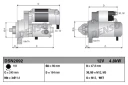 Стартер Heavy duty Denso DSN2092