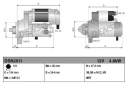 Стартер Heavy duty Denso DSN2011