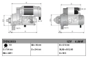 Стартер Heavy duty Denso DSN2033