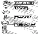 Опора переднего амортизатора (арт. TSSACA30F)
