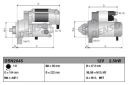 Стартер Heavy duty Denso DSN2045