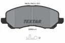 Колодки тормозные передние TexTar 2358401