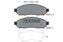 Колодки тормозные передние TexTar 2422701